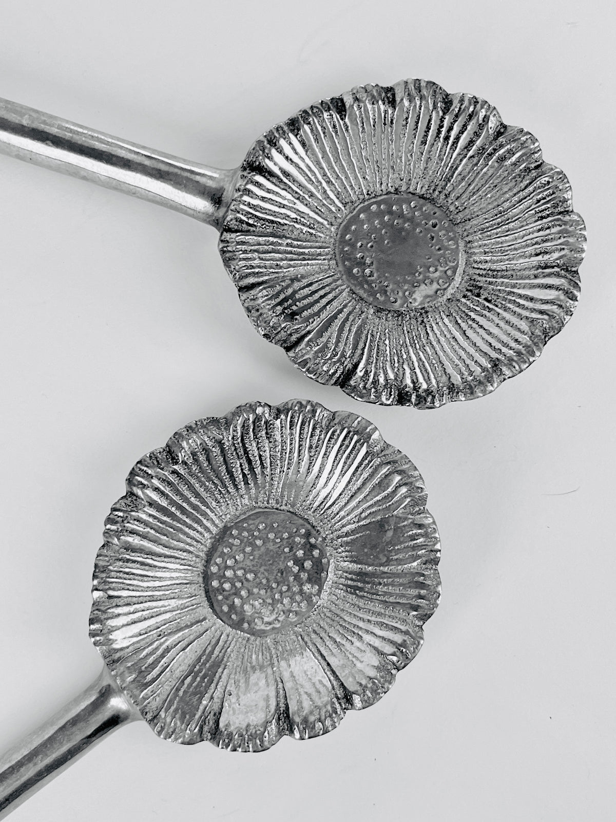 Vintage Sunflower Salad Servers