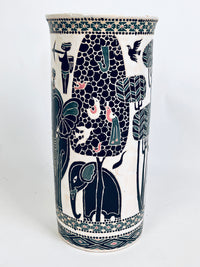 Mid-20th Century Ceramic Umbrella Stand