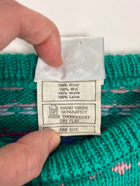 Vintage Wool Sweater by Laura Ashley