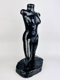 Vintage Female Nude Plaster Sculpture