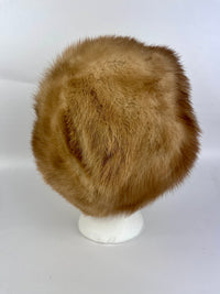 Vintage 60s Mink Fur Hat