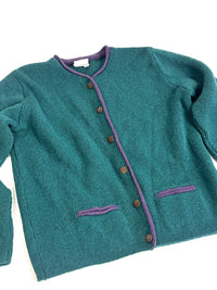 Vintage Wool Sweater by Laura Ashley