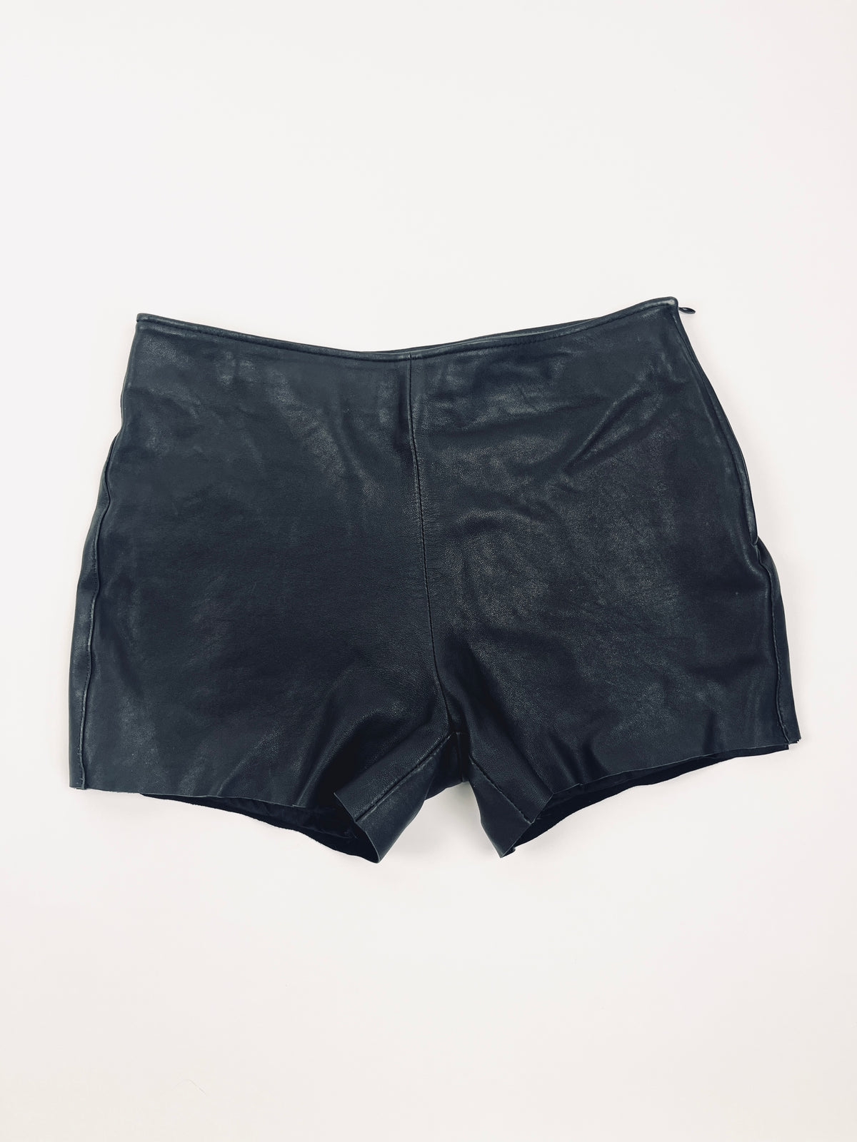 Hot to Trot Leather Shorts by Rénover