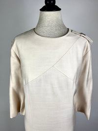 Vintage 1950s Cream Shift Dress