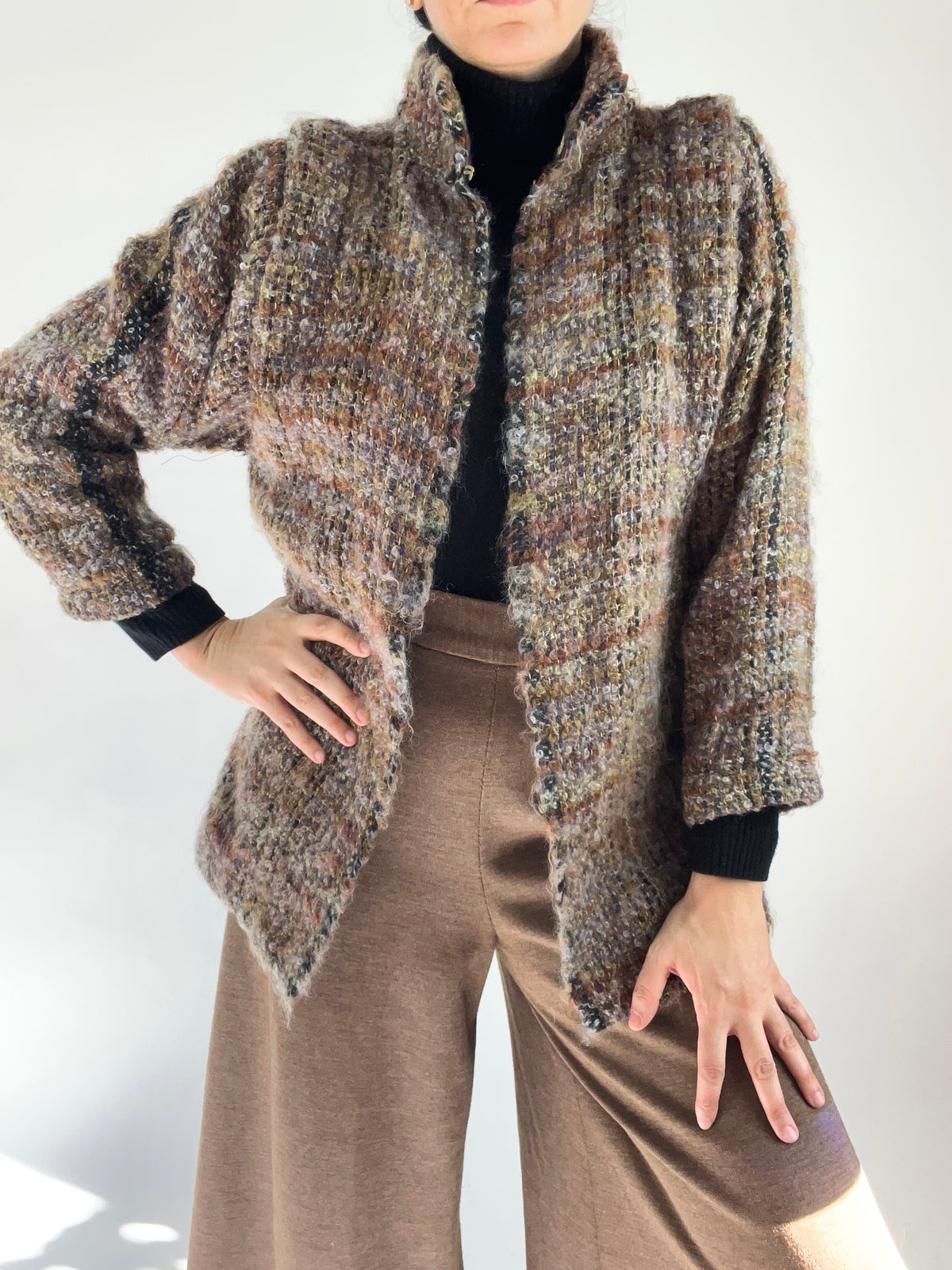 Vintage Mohair Sweater / Jacket