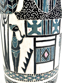 Mid-20th Century Ceramic Umbrella Stand