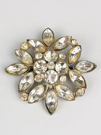 Vintage 1940s Rhinestone Brooch