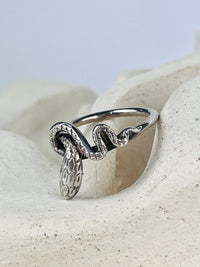 Vintage Sterling Snake Ring