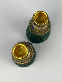 Vintage Hollywood Regency Tassel Candle Holders