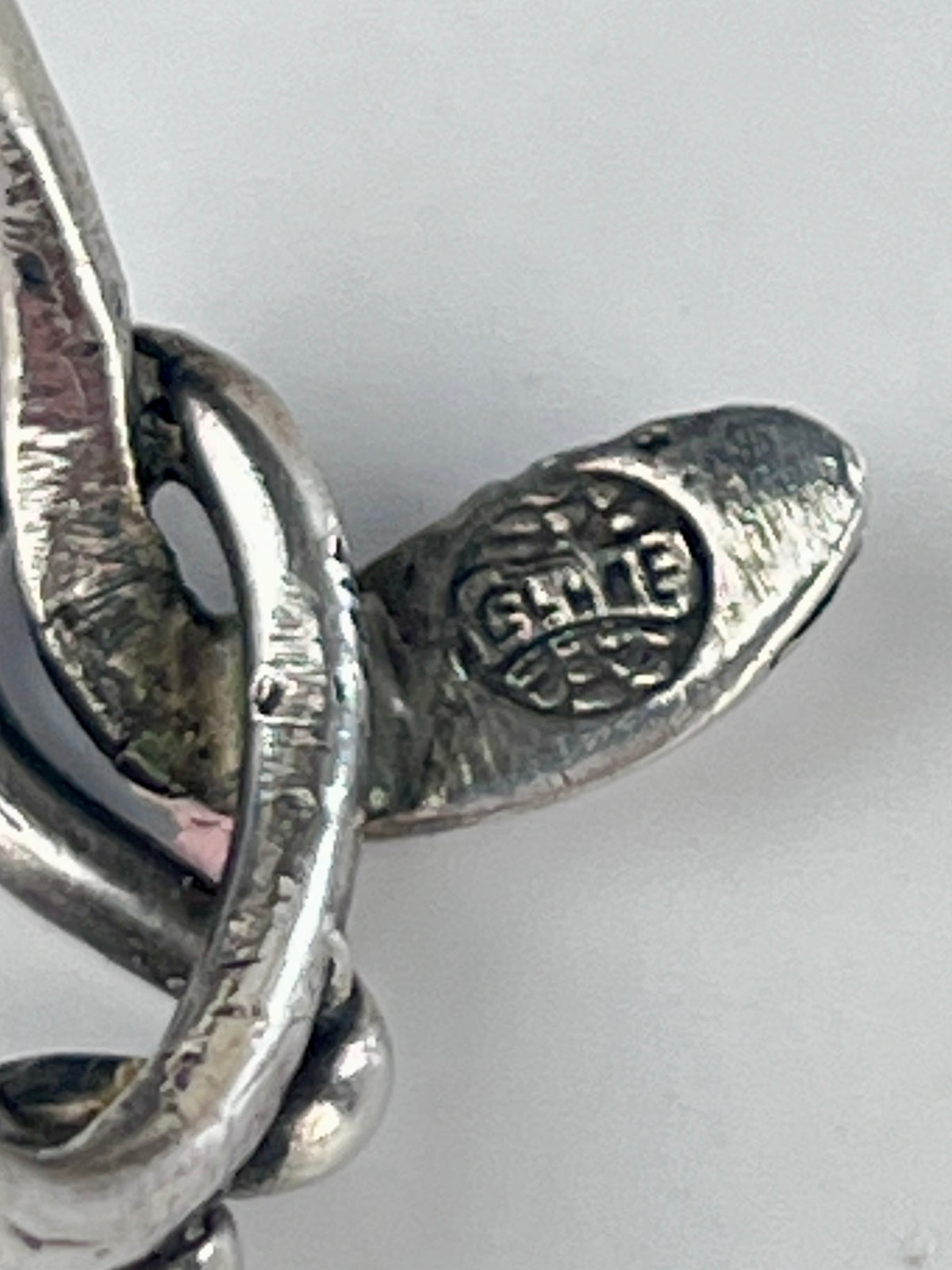 Vintage Sterling Snake Ring