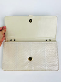 Vintage Battaglia Genuine Snakeskin Clutch