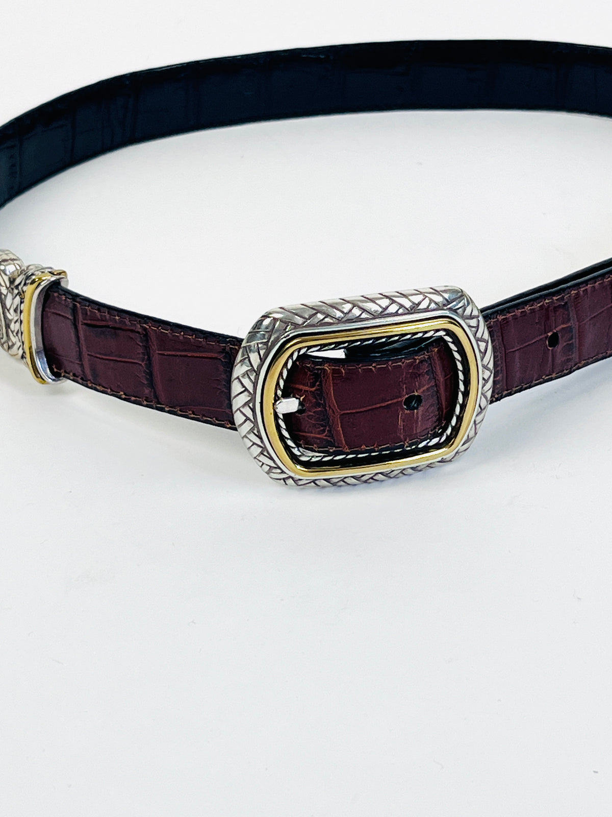 Vintage Reversible Leather Belt