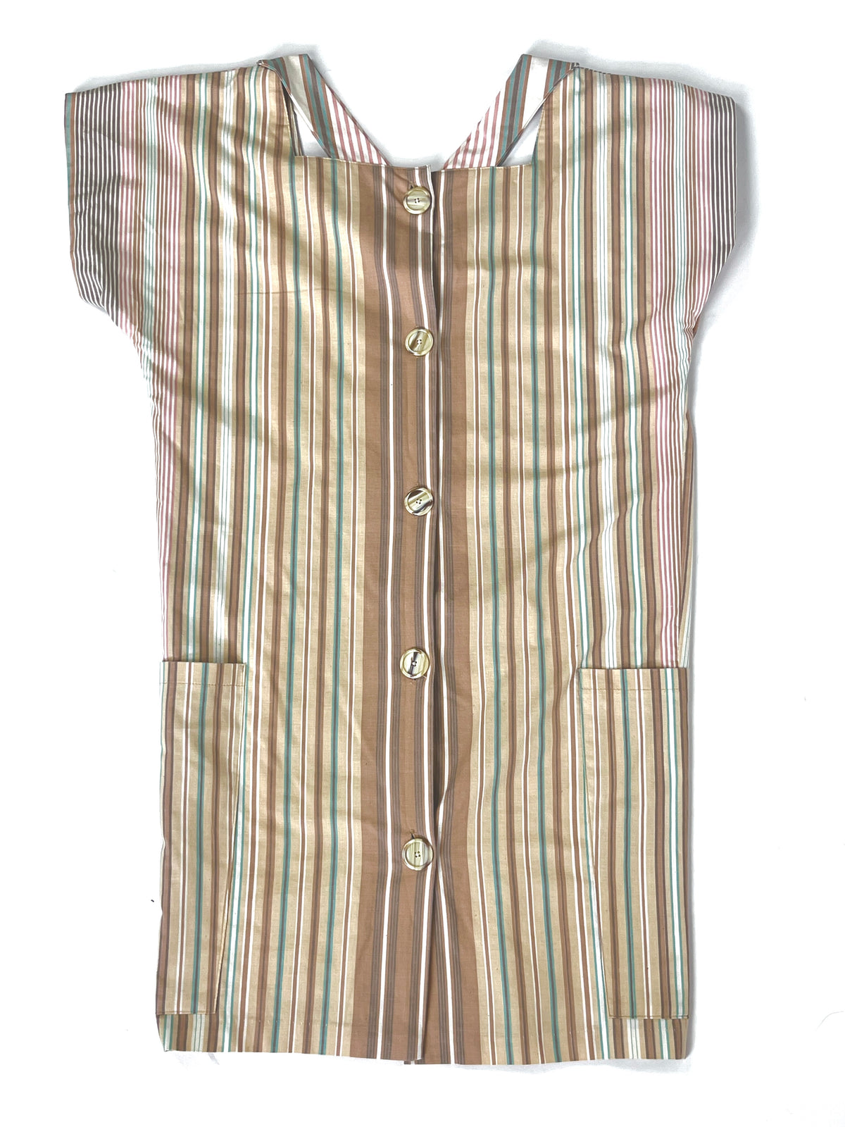 Vintage 90s Cotton Striped Dress
