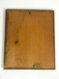 Vintage Lattice Wall Mirror