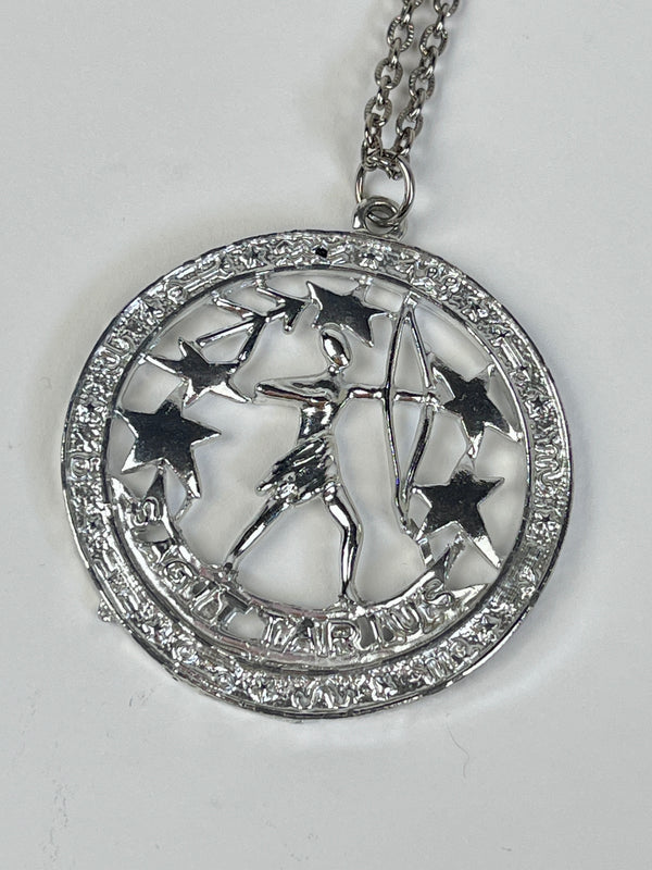 Vintage Sagittarius Necklace