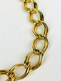Vintage Gold-Tone Link Necklace