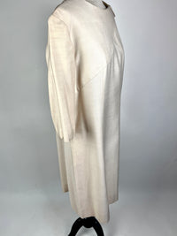 Vintage 1950s Cream Shift Dress