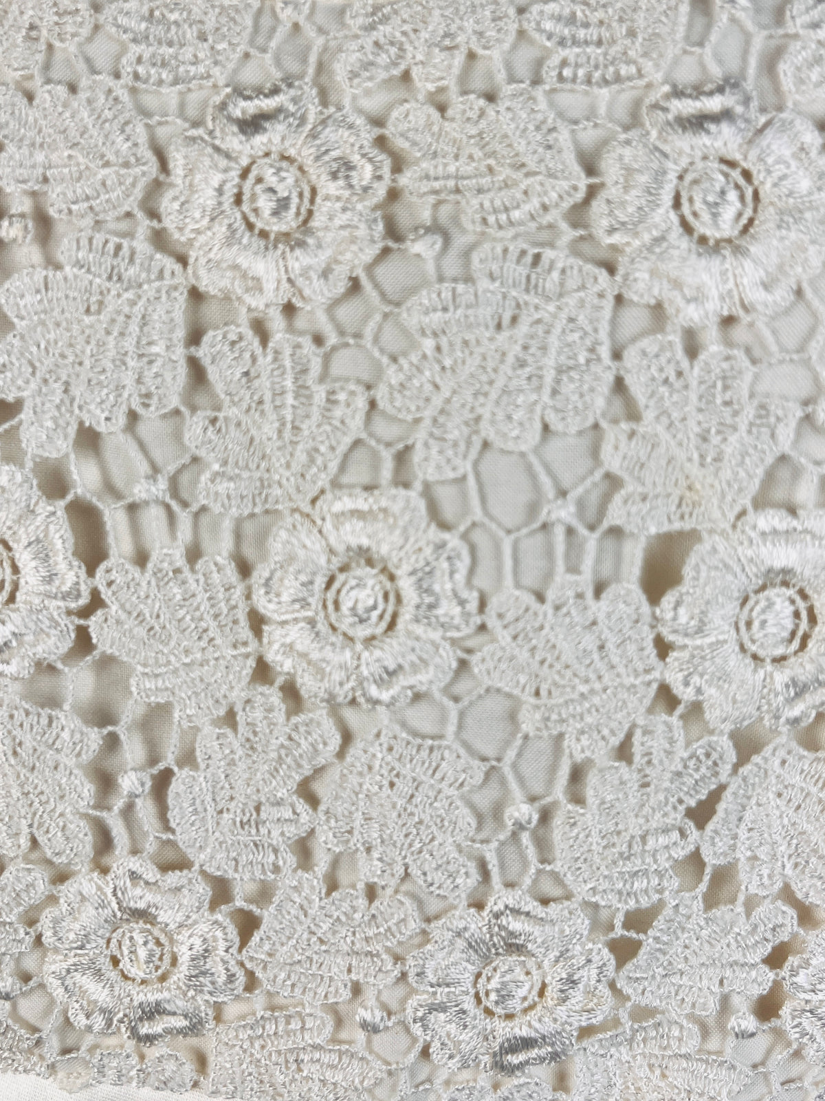 Vintage Wedding Dress with Floral Lace