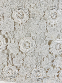 Vintage Wedding Dress with Floral Lace