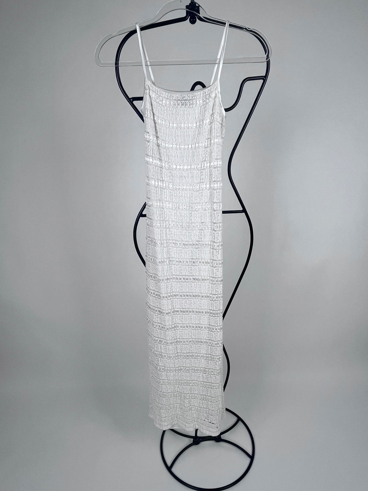 Vintage 90s White Lace Dress & Top