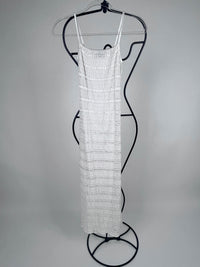 Vintage 90s White Lace Dress & Top