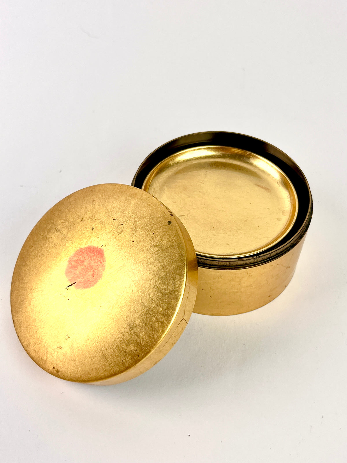 Vintage Gold Lacquered Coasters in Box