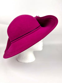 Vintage Sculptural Wool Hat by Adolfo II