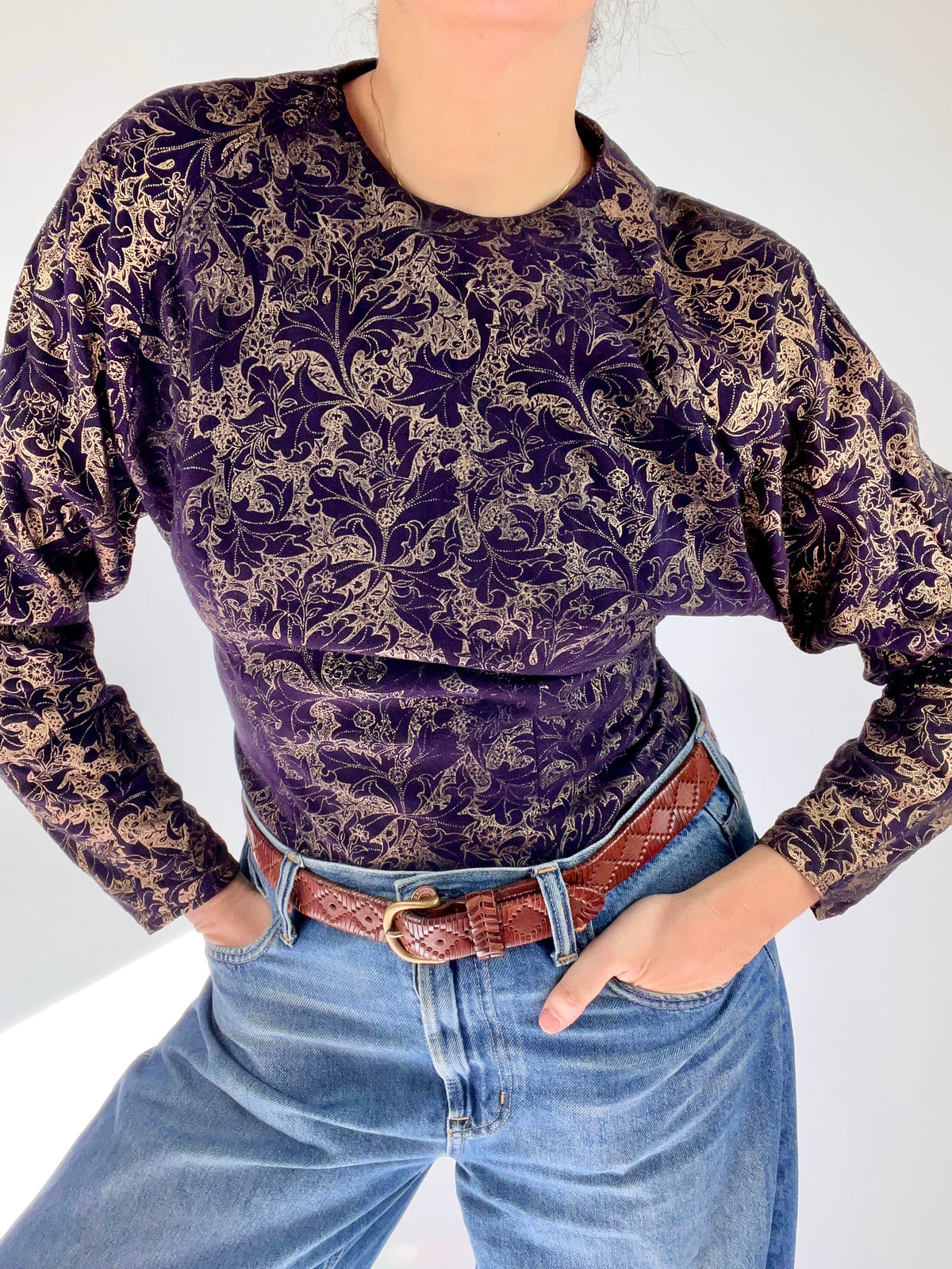 Vintage Suede Shirt by Vakko