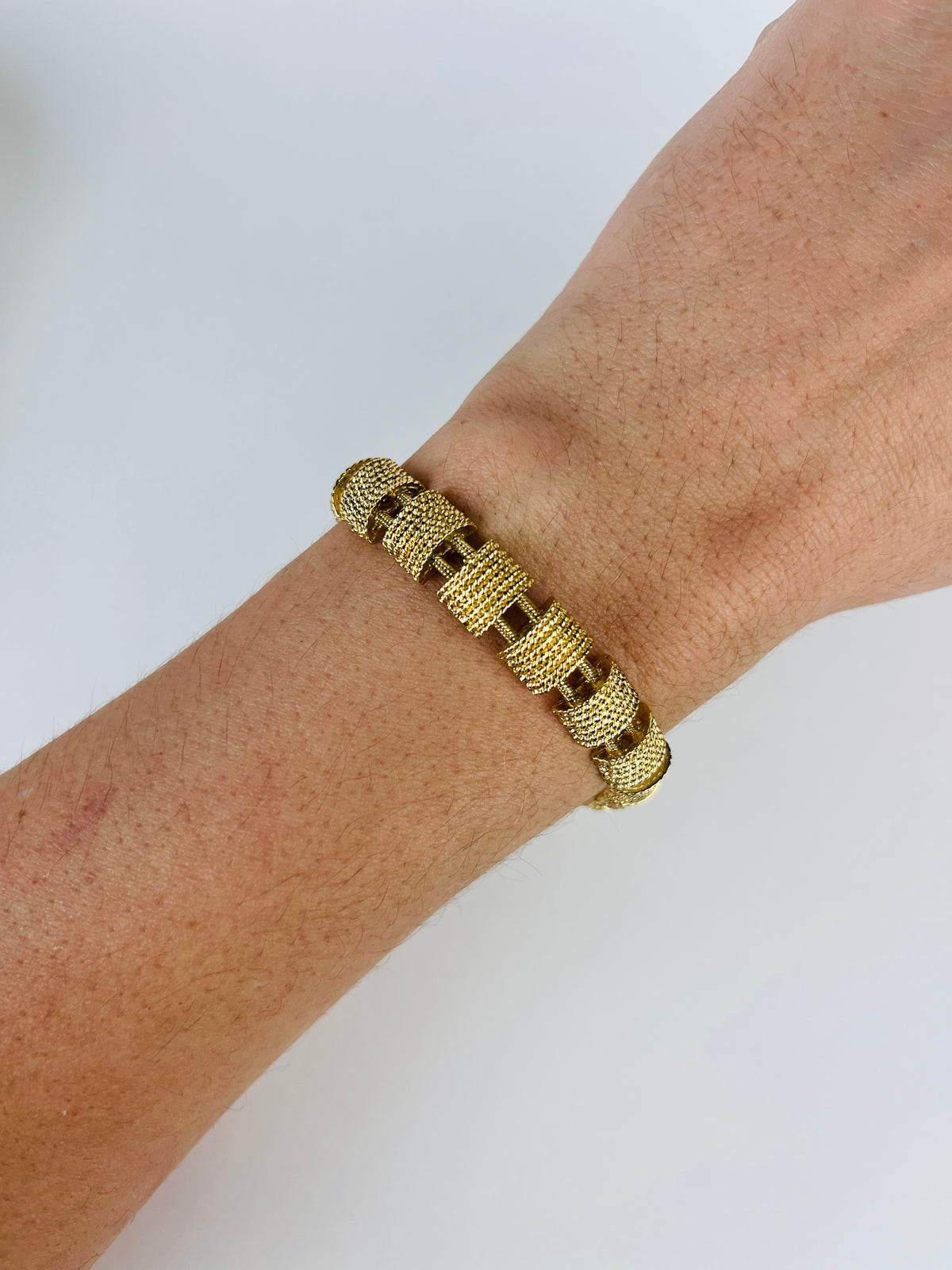 Vintage Gold Tone Napier Bracelet