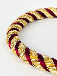 Vintage Twisted Rope Collar Necklace