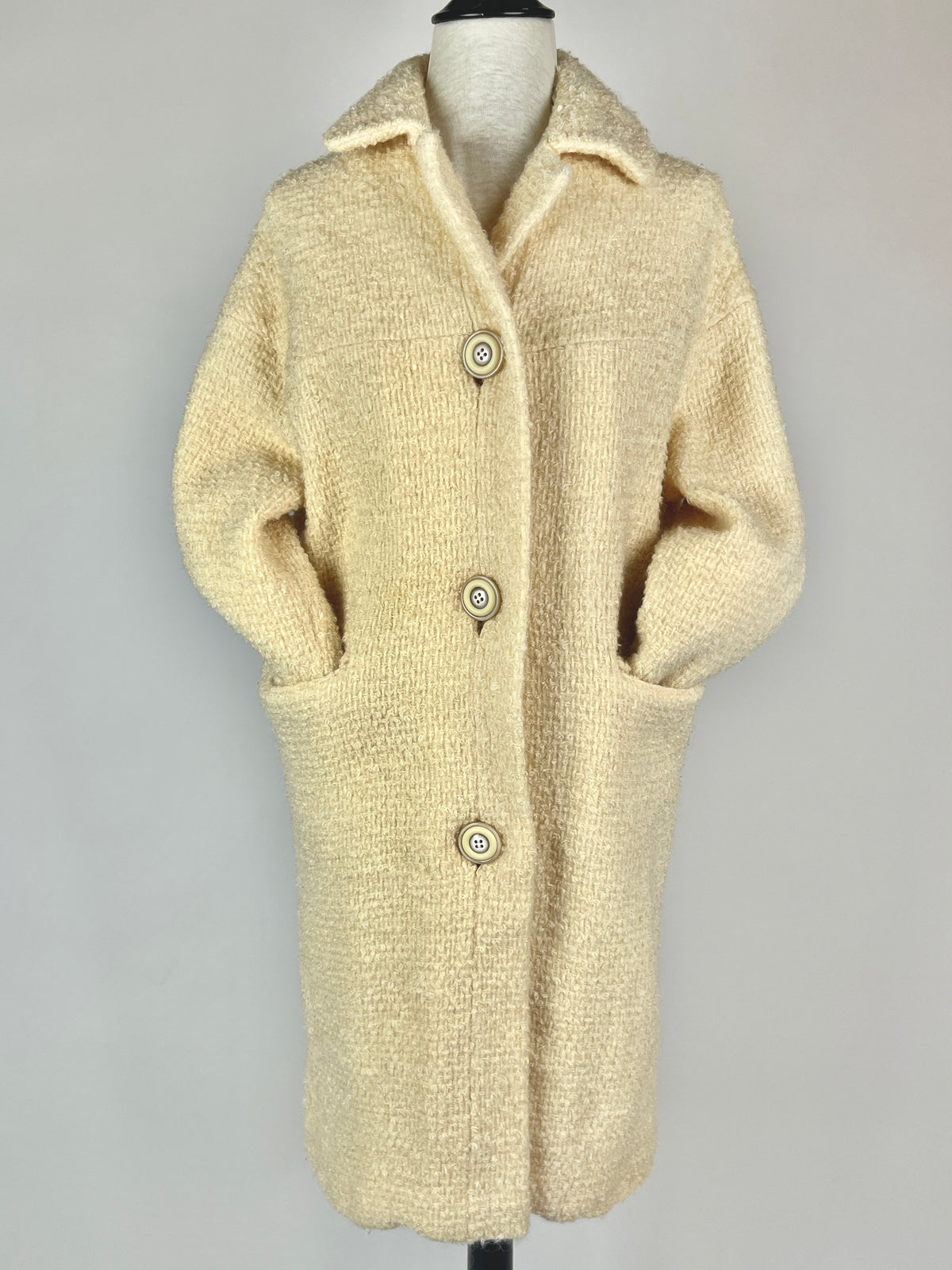 Vintage 1950s Mohair Coat