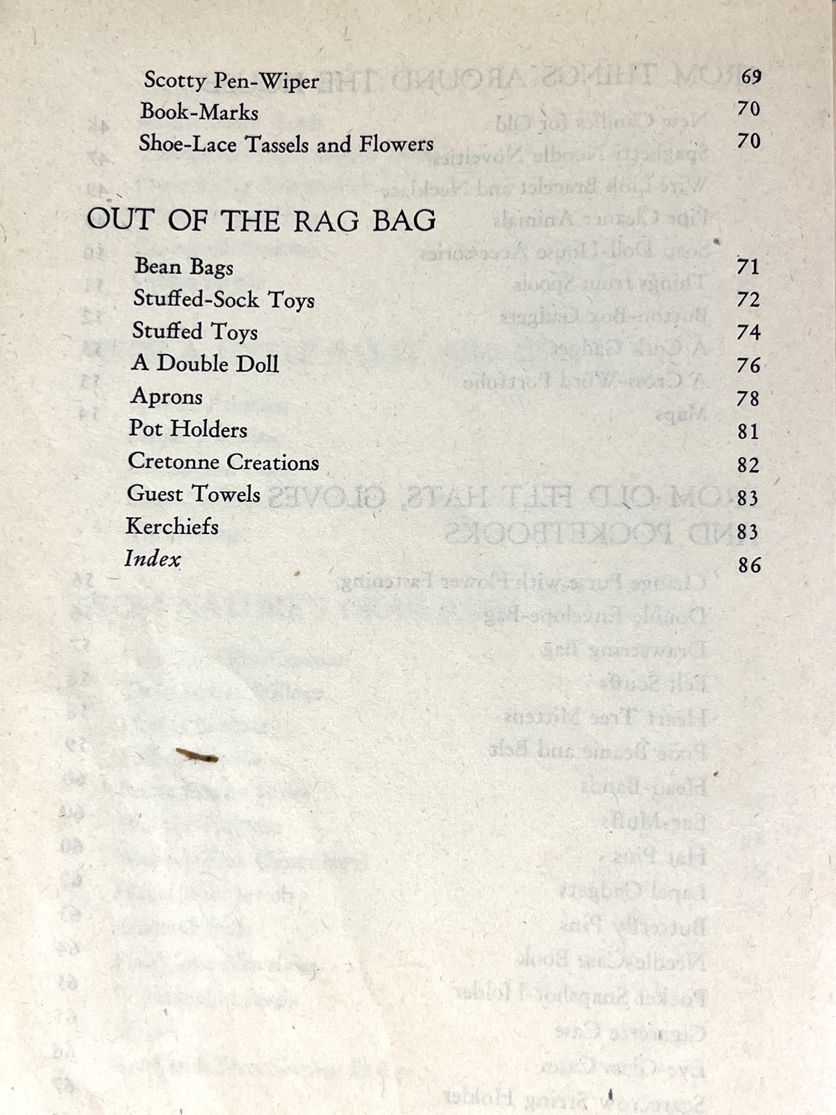 Things to Make from Odds & Ends, 1945 - RARE!