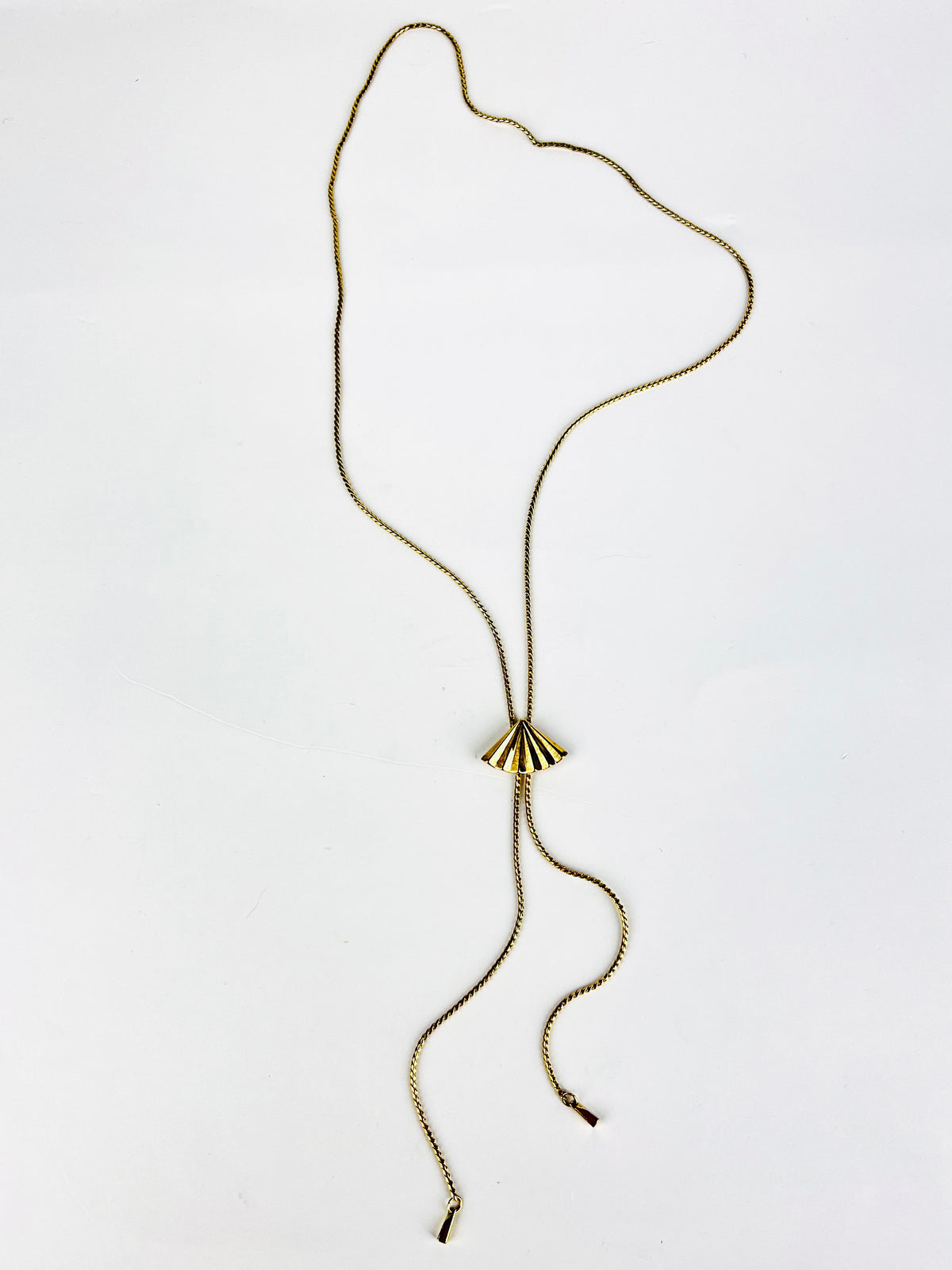 Vintage Adjustable Fan Necklace