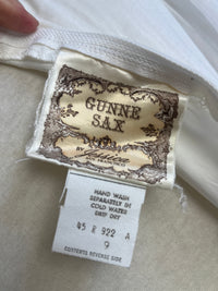 Vintage Gunne Sax by Jessica McClintock White Gauze Dress