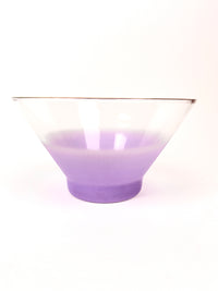 Vintage Mid-Century Lilac Ombre Bowl