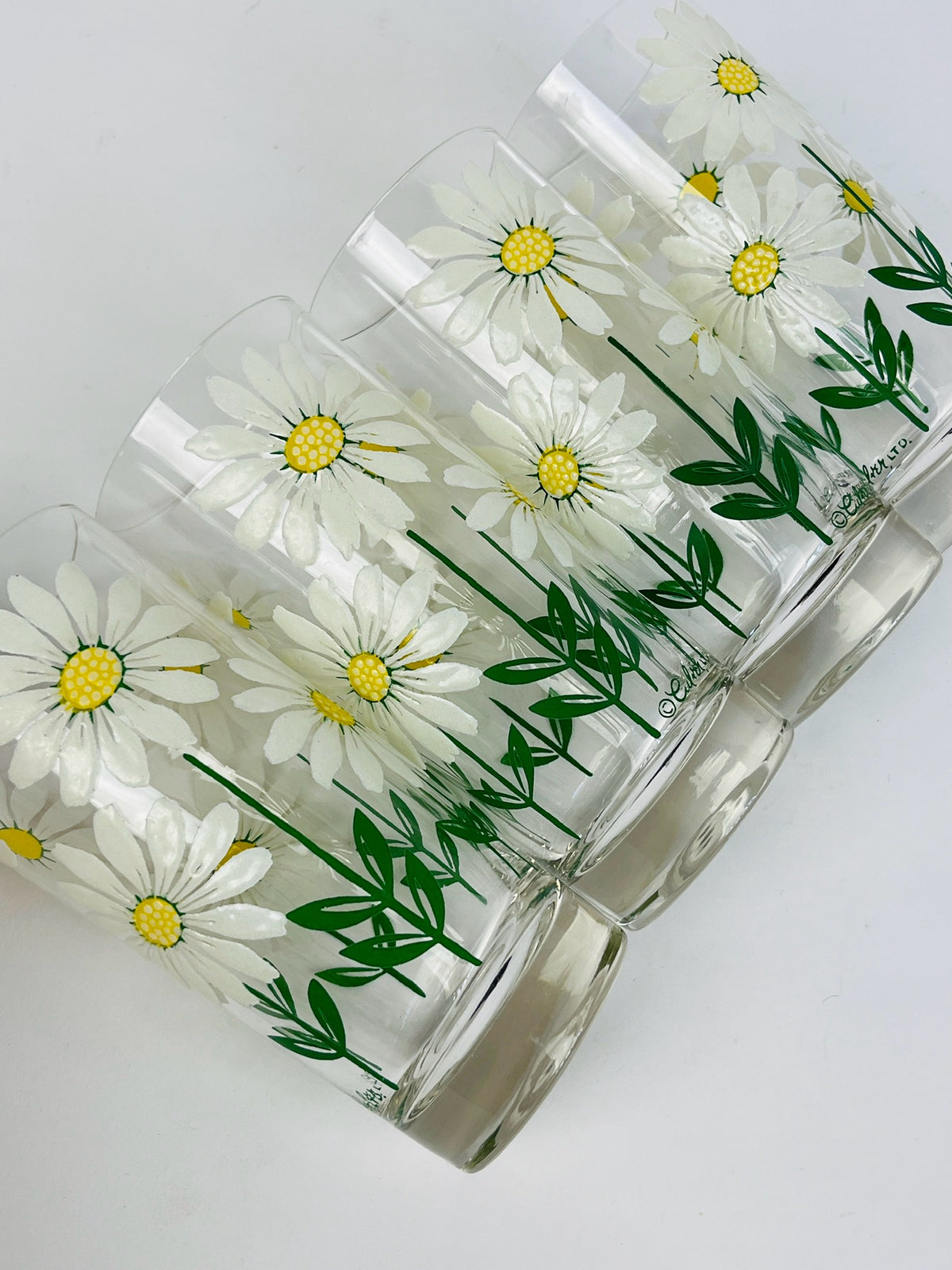 Vintage Culver Daisy Glasses