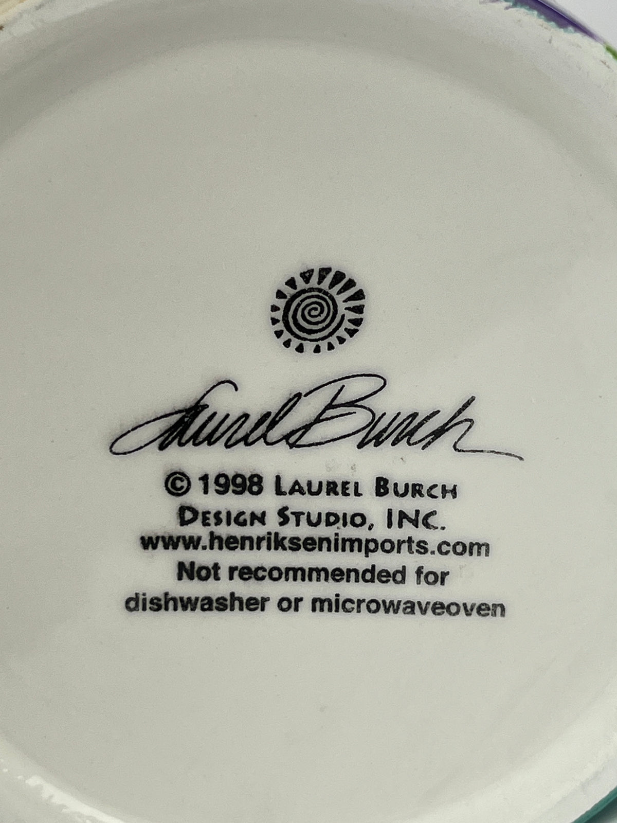 Vintage 90s Ceramic Cat Mug