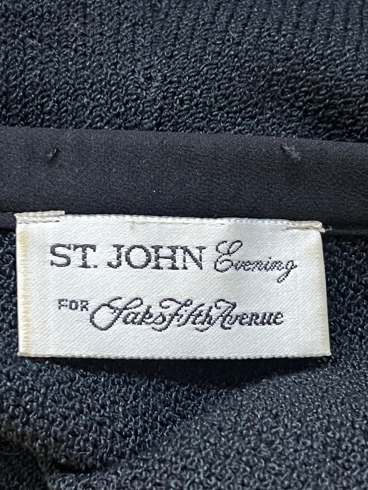 Vintage St. John Knit Evening Dress