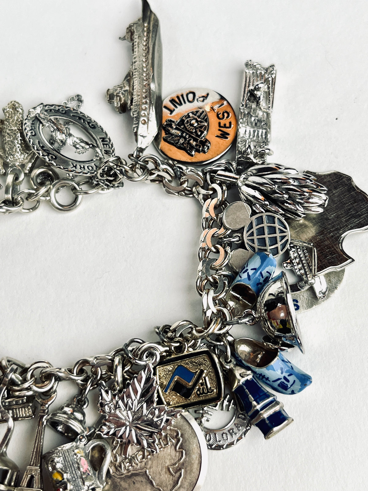 Vintage Sterling Charm Bracelet