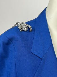 Vintage Leopard Shoulder Brooch