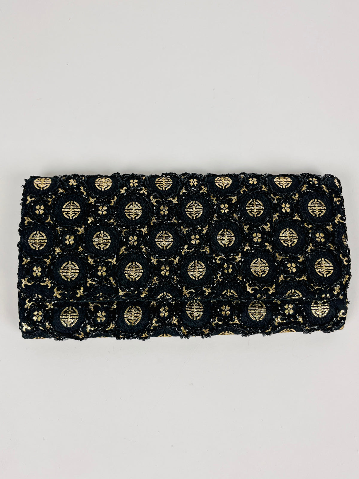 Vintage 1960s Beaded Clutch by Walborg