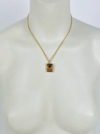 Vintage Book-Shaped Locket
