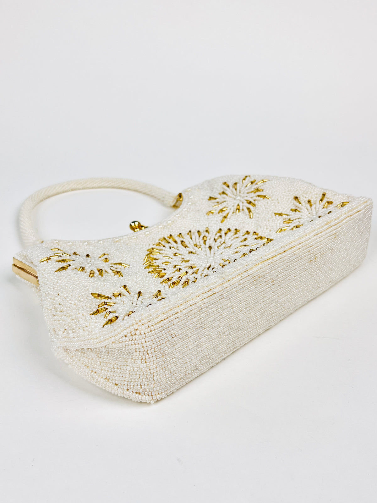 Vintage 1960s Beaded Handbag