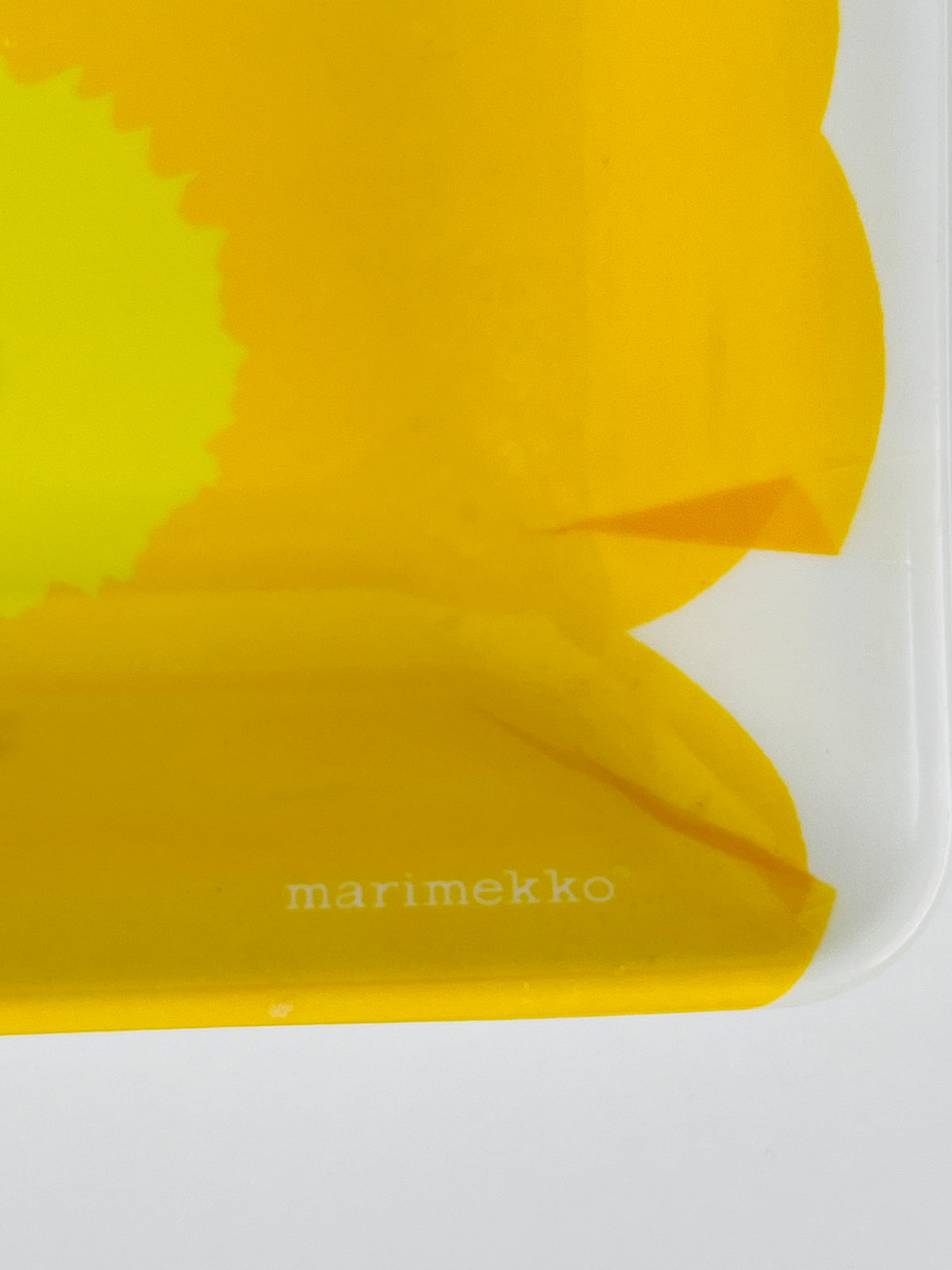 Vintage Marimekko Unikko Lime Tray