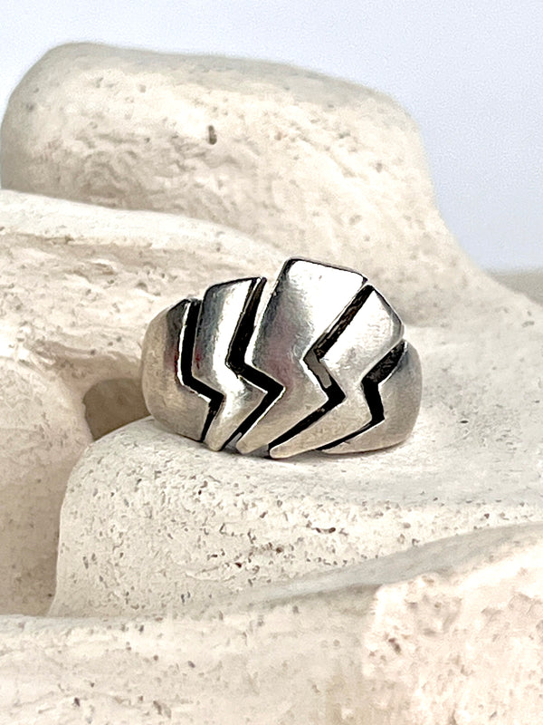 Vintage Sterling Chateau d’Argent Dome Ring