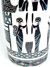 Mid-20th Century Ceramic Umbrella Stand