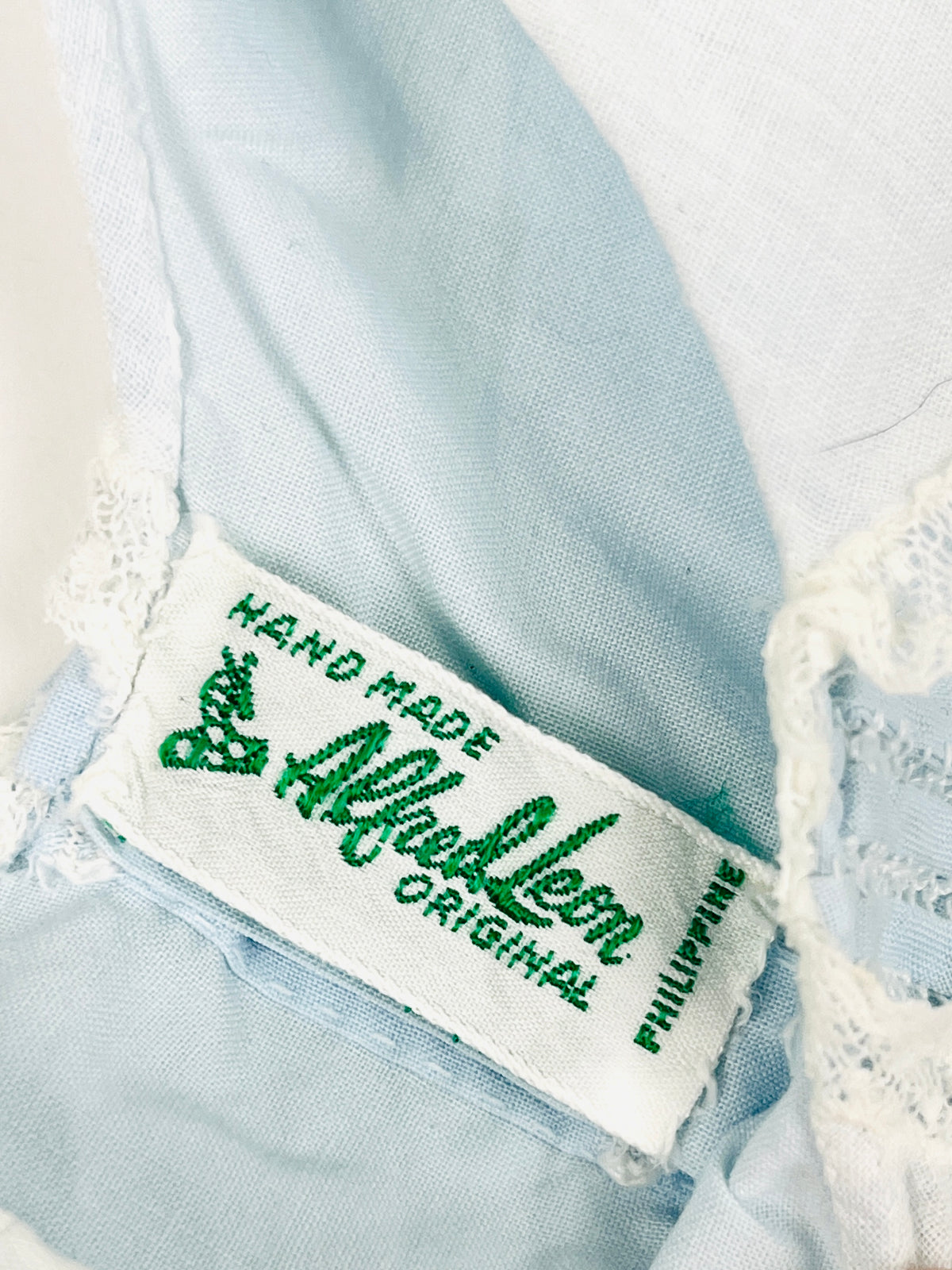 Vintage 1960s Handmade Baby Dress