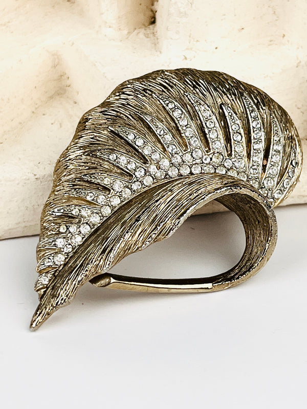 Vintage 1960s Rhinestone Brooch