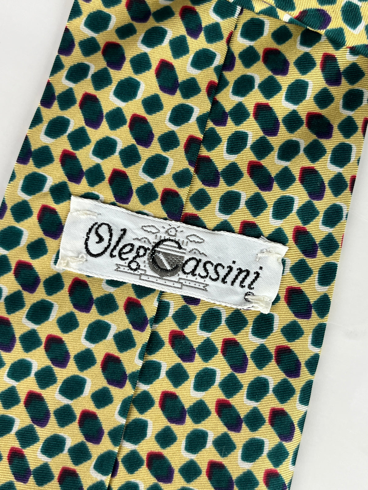 Vintage Oleg Cassini Silk Tie