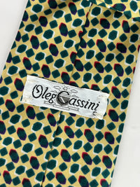 Vintage Oleg Cassini Silk Tie